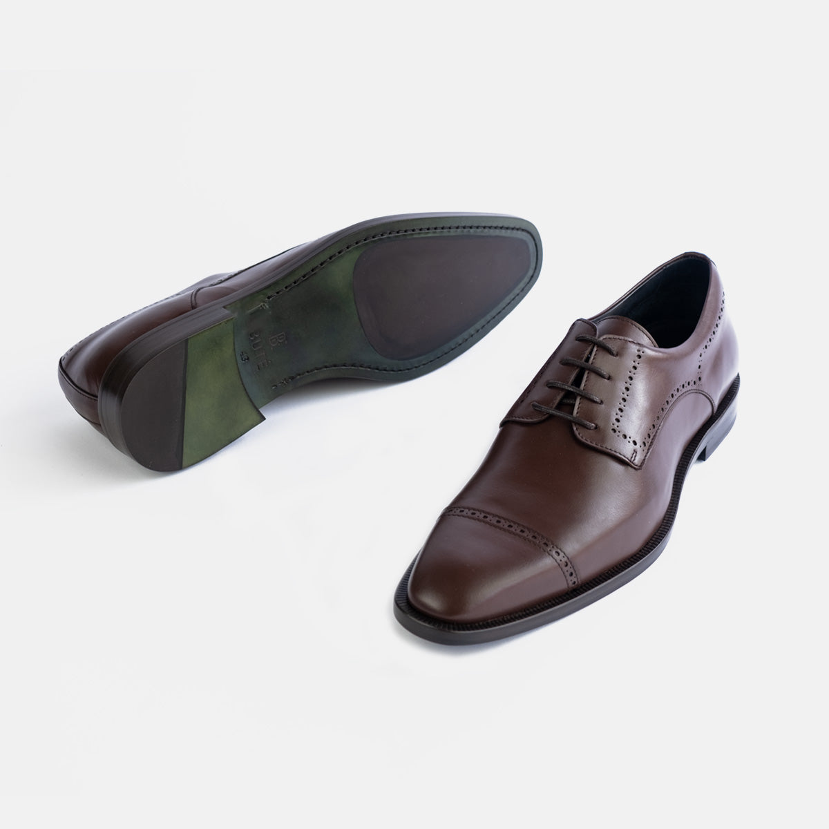 Condotti 2.0, Dunkelbraun Brogue